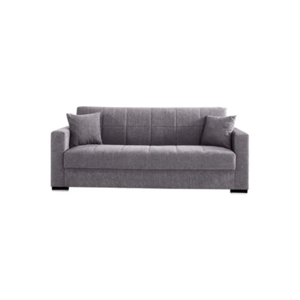 DIVANO PRONTOLETTO NORA 3STR GRIGIO