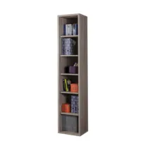 DISEGNO LIBRERIA 6 VANI 36X44XH217 CM ROVERE