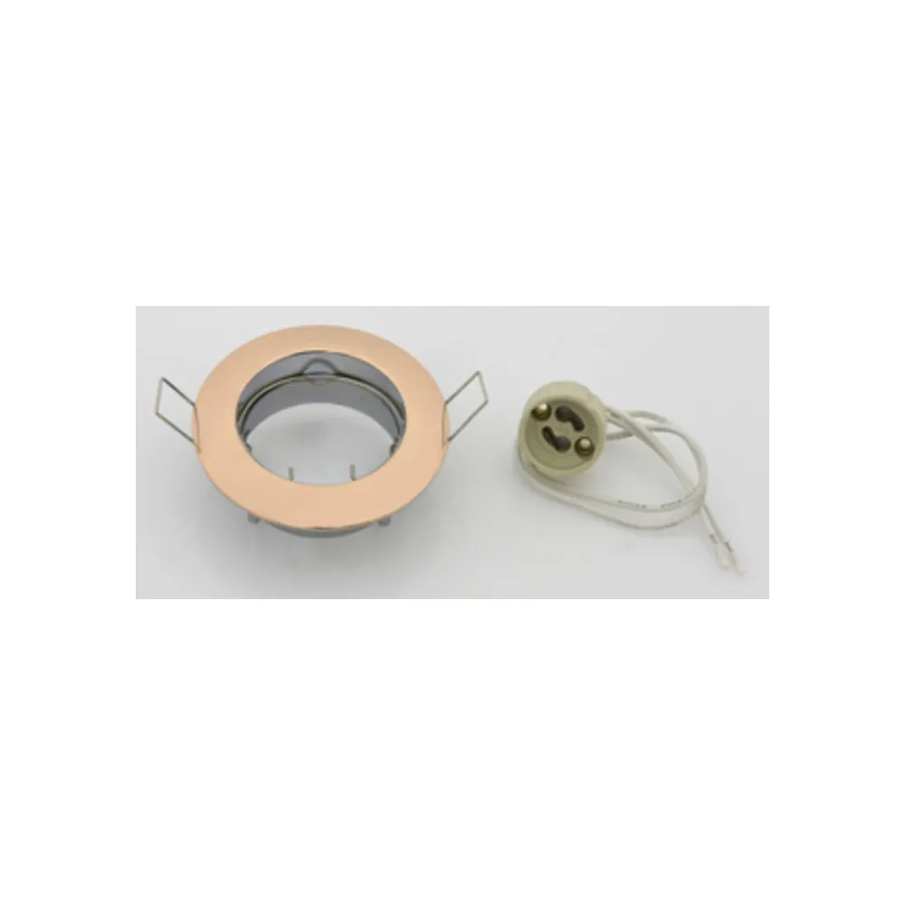 FARETTO INCASSO FISSO P/LED GU10 ORO (10 FARETTO INCASSO FISSO P/LED GU10 ORO (10