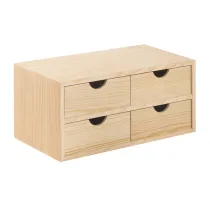CASSETTIERA MINI 4 CASSETTI 40X20X18