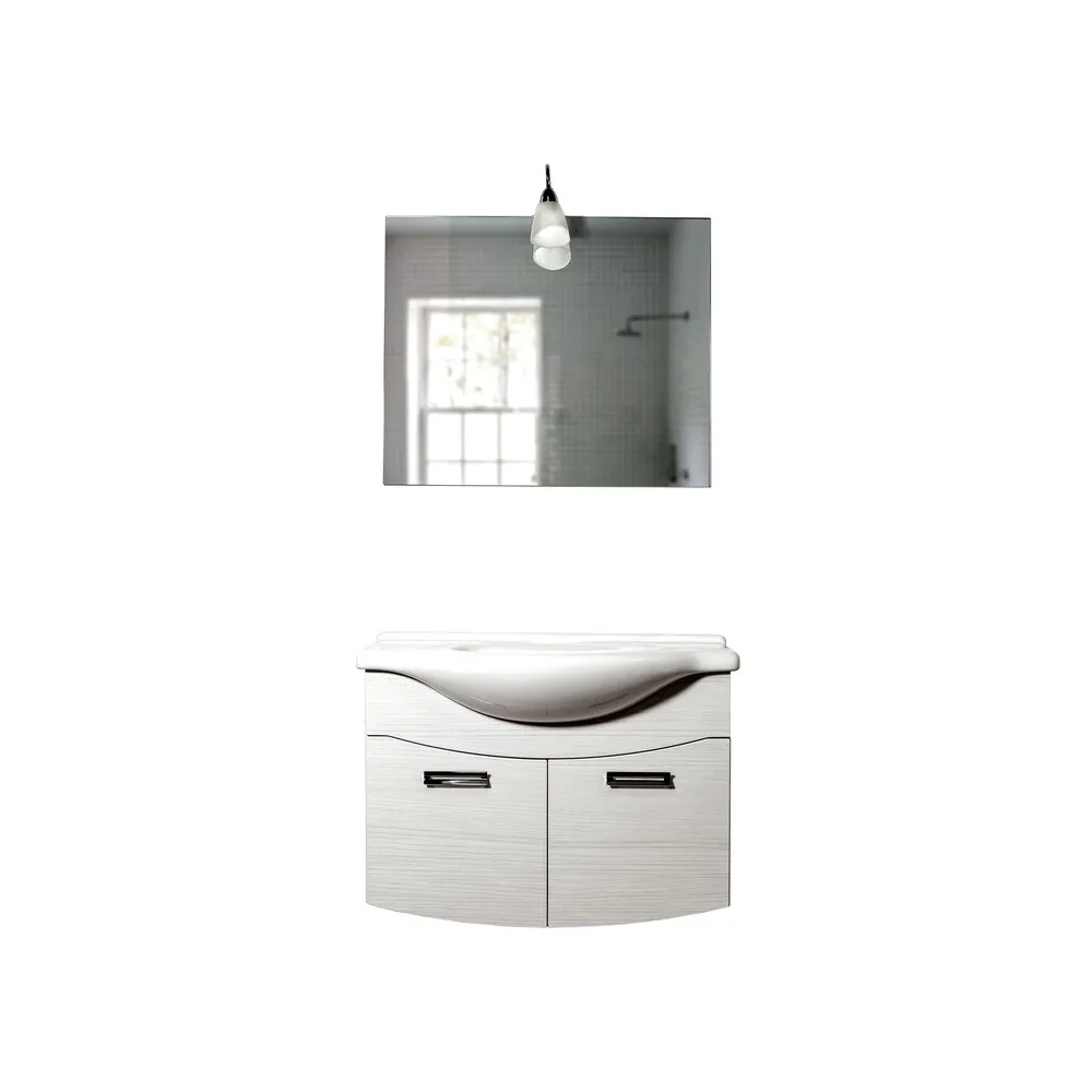 MOBILE BAGNO IRIS 2 ANTE 85 SOSP. B.CO PORTUNA MOBILE BAGNO IRIS 2 ANTE 85 SOSP. B.CO PORTUNA