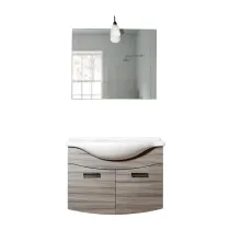 MOBILE BAGNO IRIS 2 ANTE 85 SOSP. PALISSANDRO