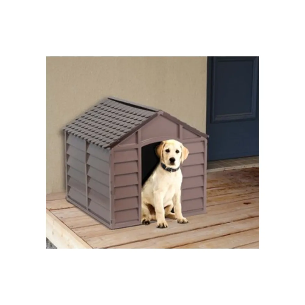 CUCCIA P/CANI PP 72X72X68 CM BEIGE MARRONE