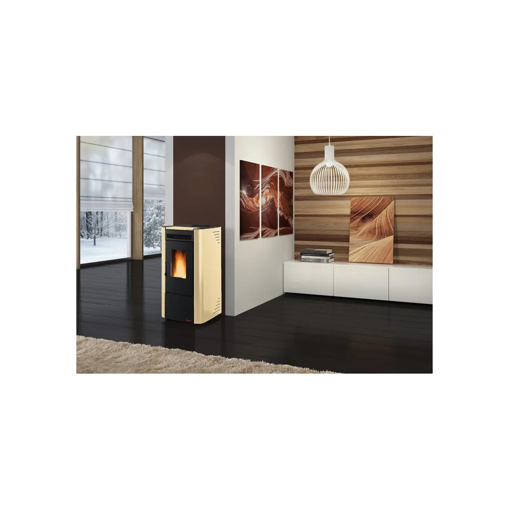 STUFA PELLET VENTIL 6.5 KW KETTY EVO 2.0 PERGAMENA STUFA PELLET VENTIL 6.5 KW KETTY EVO 2.0 PERGAMENA