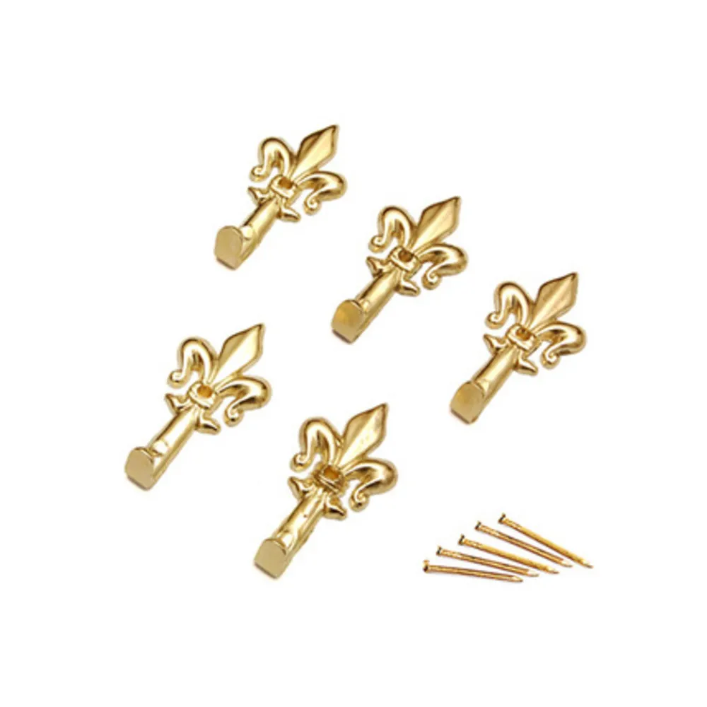 BL GANCIO P/QUADRO GIGLIO 47 MM ORO L N. 2 5 PZ* (5 BL GANCIO P/QUADRO GIGLIO 47 MM ORO L N. 2 5 PZ* (5