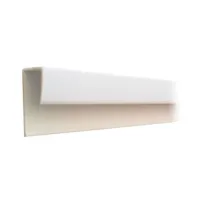 PROFILO TERMINALE A100  300 CM BIANCO (12