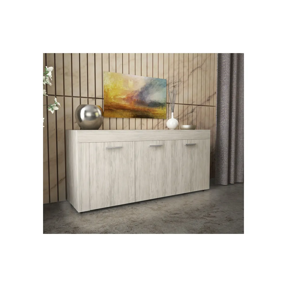KIT MADIA 3 ANTE 150X41X82 BIANCO VEN.K083