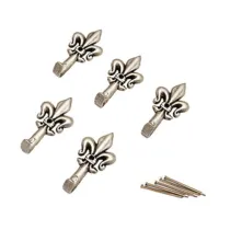 BL GANCIO P/QUADRO GIGLIO 32 MM ARGEN N. 0 5 PZ* (5