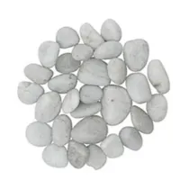 CIOTTOLI LEVIGATI BIANCO CONF 10 KG CIRCA