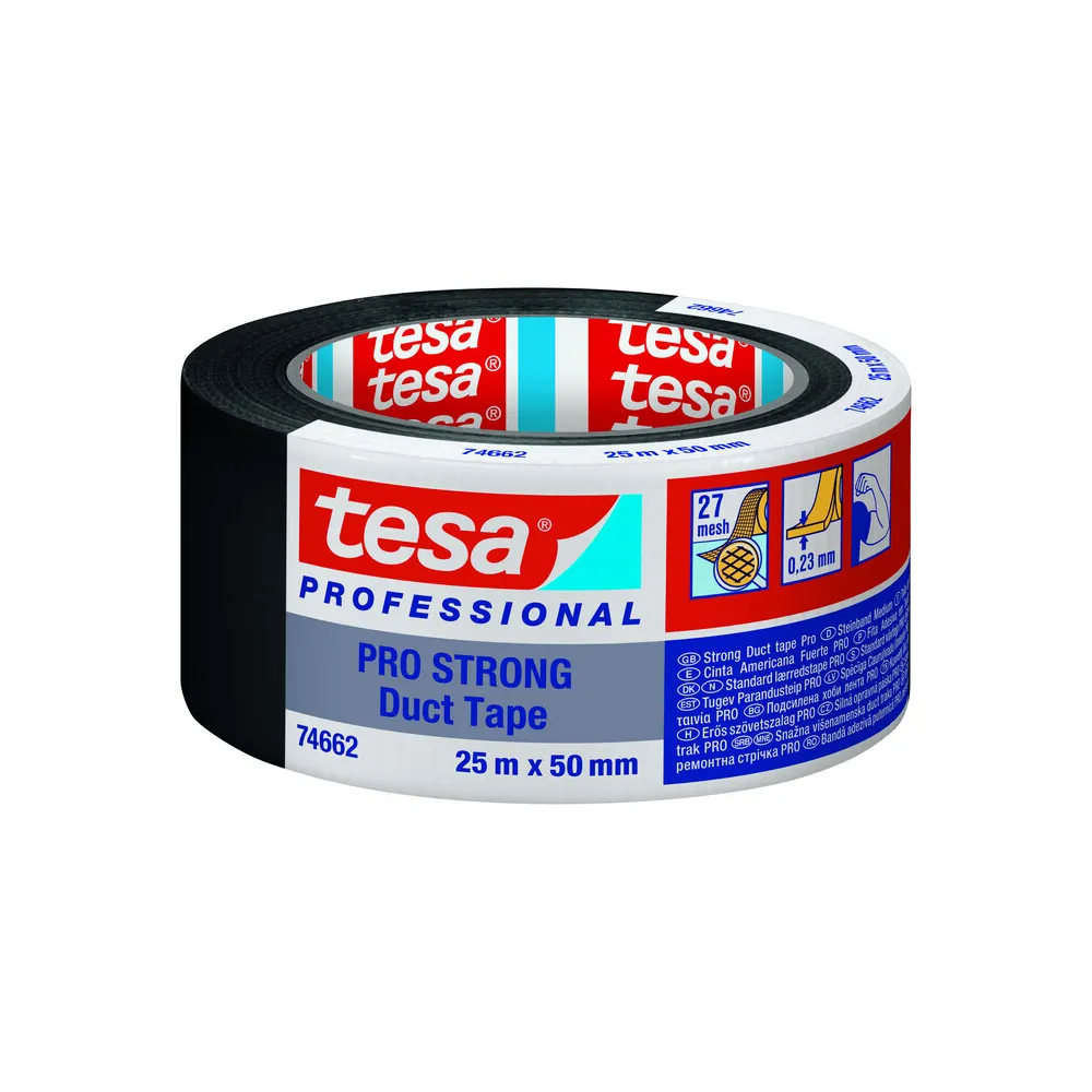 NASTRO AMERICANO PRO STRONG 50MMX25M NERO (6
