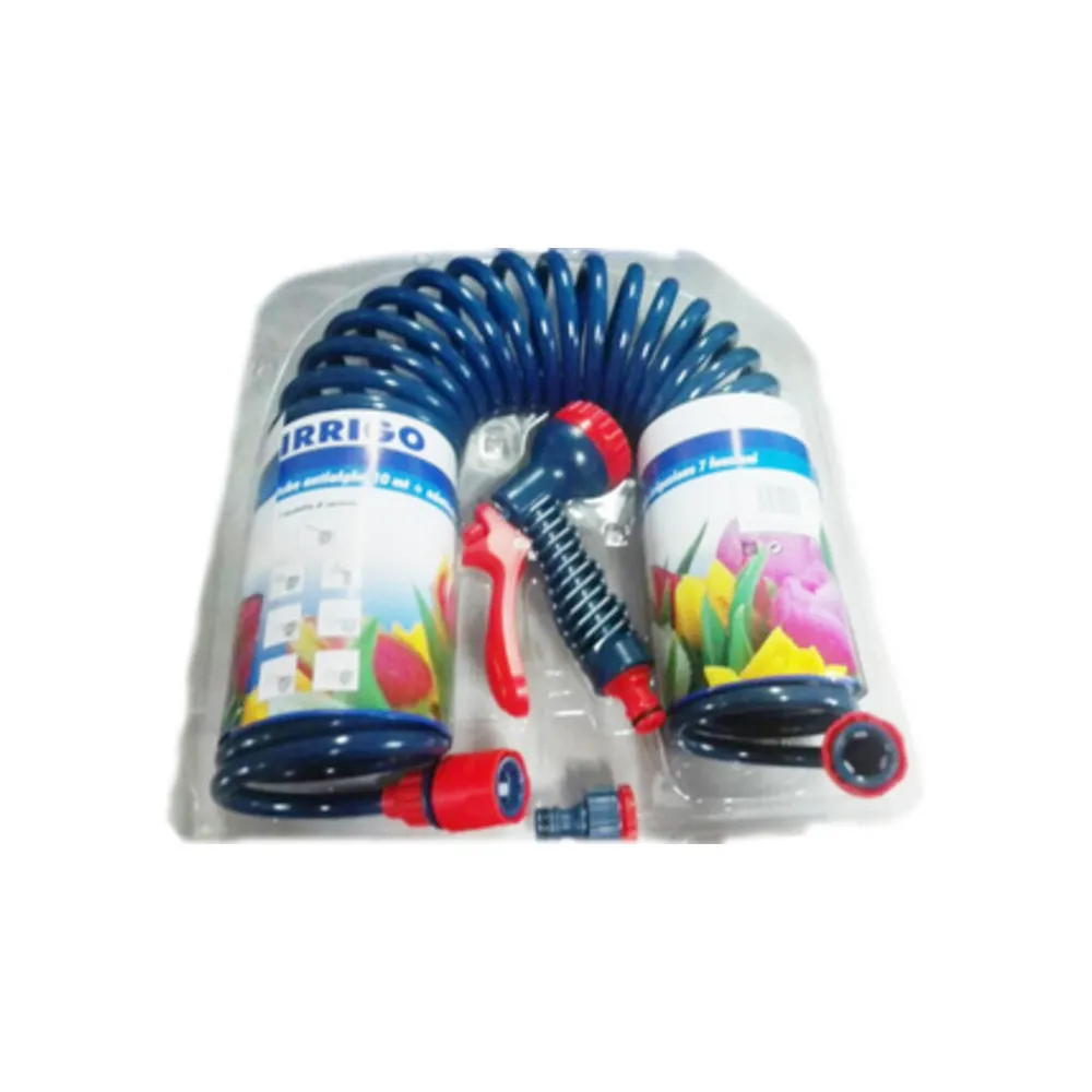 IRRIGO SET TUBO SPIRALATO 10 M C/PISTOLA (6 IRRIGO SET TUBO SPIRALATO 10 M C/PISTOLA (6