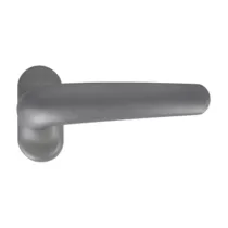 MANIGLIA P/PORTA IN ALLUMINIO SILVER