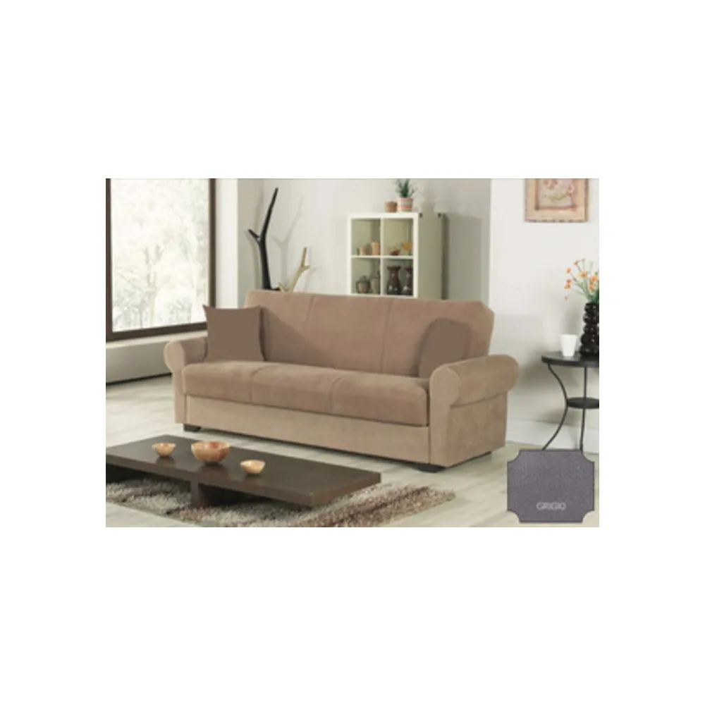 DIVANO PRONTOLETTO FIRENZE 3STR LIGHT GRAY