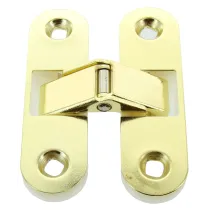 CERNIERA INVISIBILE P/PORTE OTTONATO 63X89 MM (20