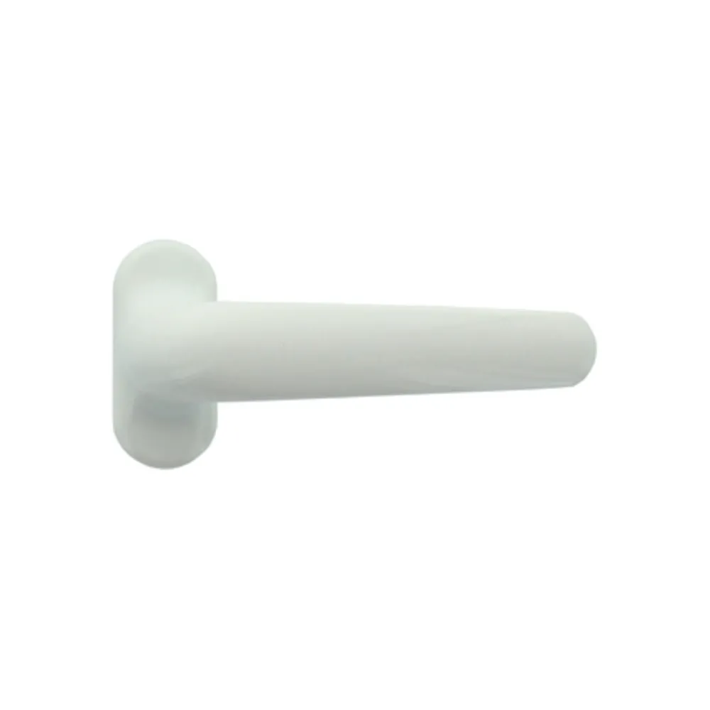 MANIGLIA P/PORTA IN ALLUMINIO BIANCO RAL9010