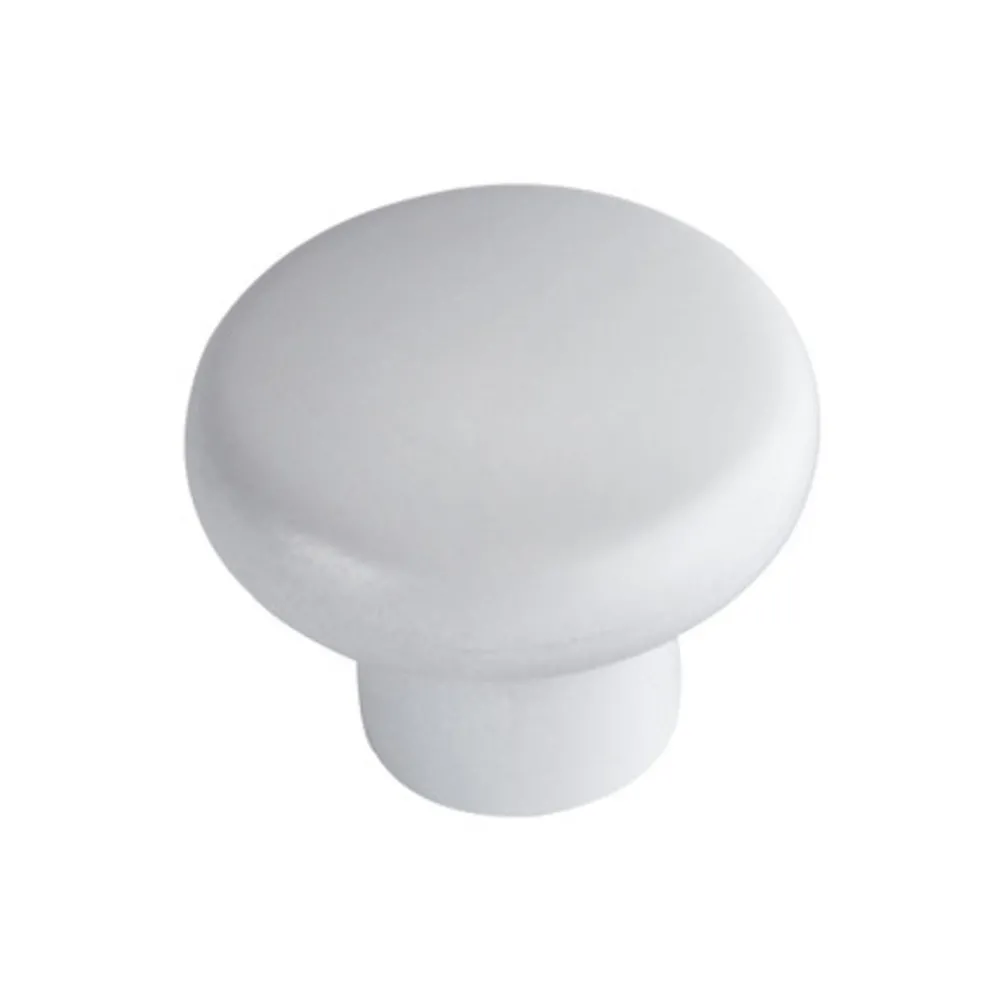 POMOLO IN RESINA 24 PP D 24 MM BIANCO (25 POMOLO IN RESINA 24 PP D 24 MM BIANCO (25