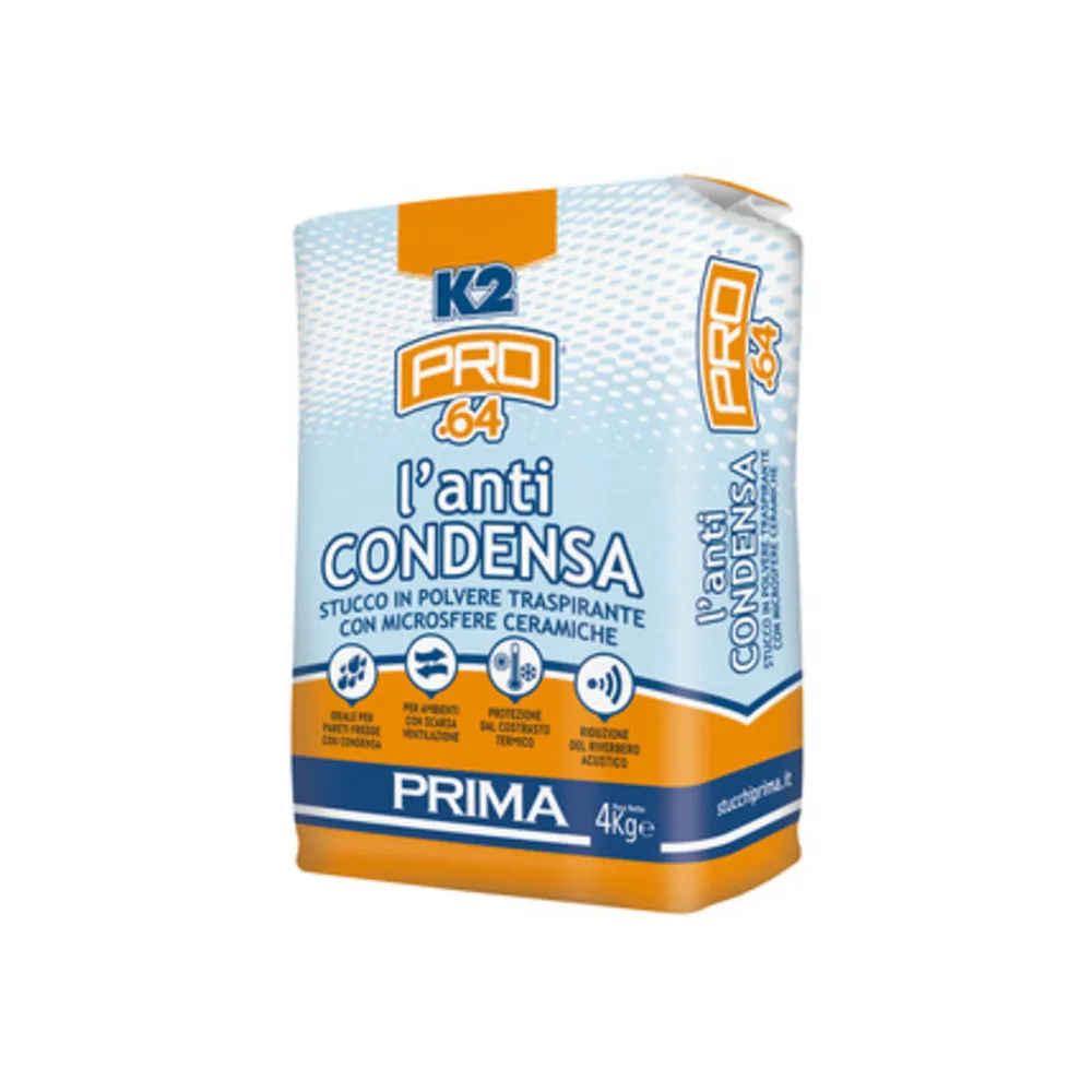 STUCCO ANTICONDENSA IN POLVERE K2 DA 4 KG (4