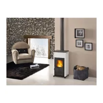 STUFA LEGNA  6.6 KW TEA BIANCO