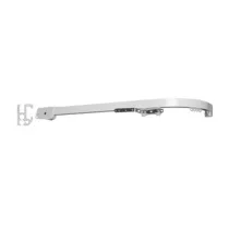 SCORRITENDA GRECIA IN ALLUMINIO 160/20 CM BIANCO