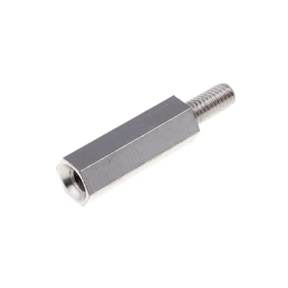 DISTANZIATORE ESAGONALE M F ACCIAIO D 8X30 MM (100 DISTANZIATORE ESAGONALE M F ACCIAIO D 8X30 MM (100
