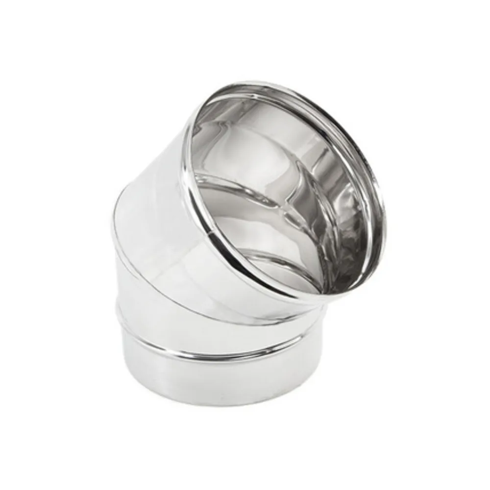 GOMITO INOX AISI 304 45 D 10 CM (4 GOMITO INOX AISI 304 45 D 10 CM (4