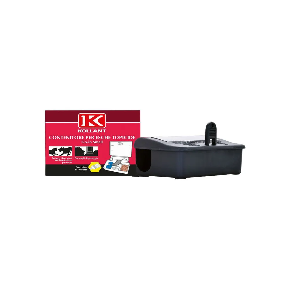 CONTENITORE P/ESCHE TOPICIDE GO-IN SMALL 13X10X4H CONTENITORE P/ESCHE TOPICIDE GO-IN SMALL 13X10X4H