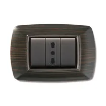 PLACCA LIFE LIVING PLAST WENGE 4P
