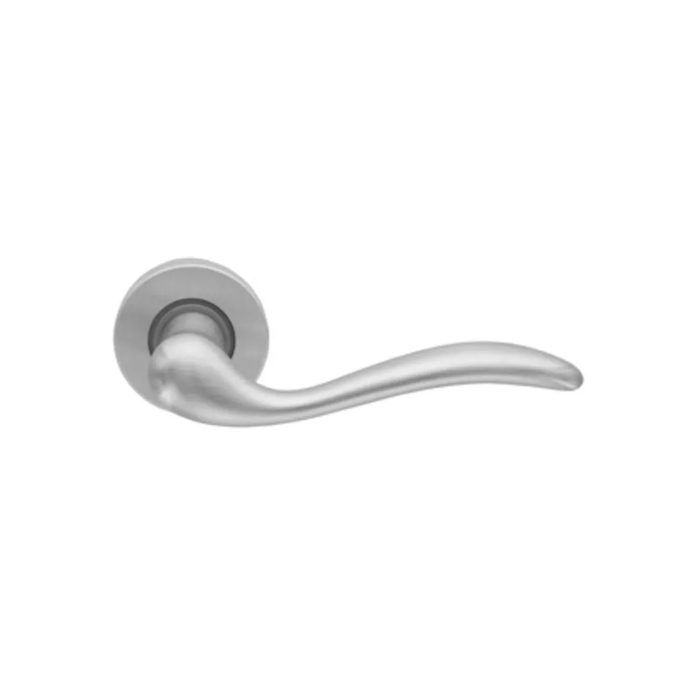 MANIGLIA ZAMA MINORCA C/BOCCHETTA CROM SATIN (2 MANIGLIA ZAMA MINORCA C/BOCCHETTA CROM SATIN (2