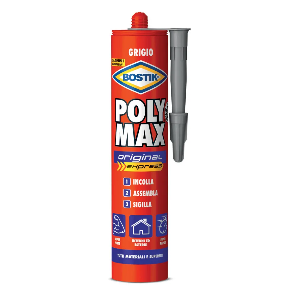 BOSTIK POLYMAX ORIGINAL 425 G GRIGIO CARTUCCIA