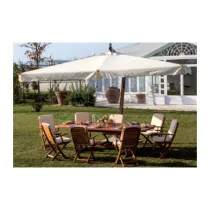 OMBRELLONE DECENT PALO 93X93 ASTER 300X400CM