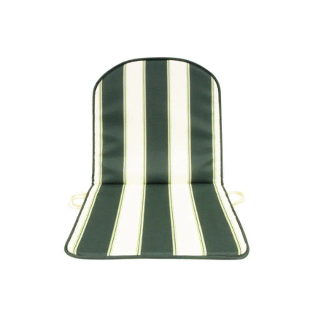 CUSCINO SCHIENALE BASSO DOUBLE RIGATO VERDE (8 CUSCINO SCHIENALE BASSO DOUBLE RIGATO VERDE (8