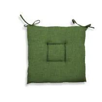 CUSCINO CRETA CM.40X40X5  VERDE 1546 (12