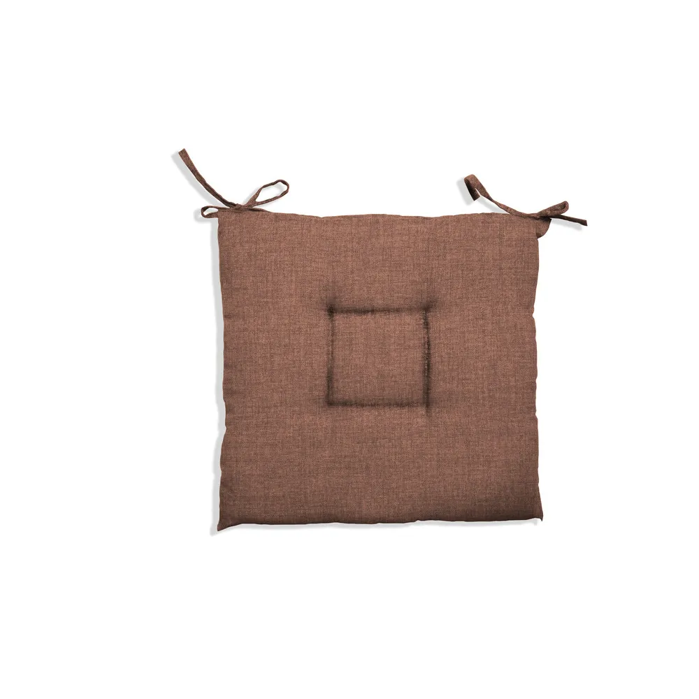 CUSCINO CRETA CM.40X40X5 MARRONE 1551 (12 CUSCINO CRETA CM.40X40X5 MARRONE 1551 (12