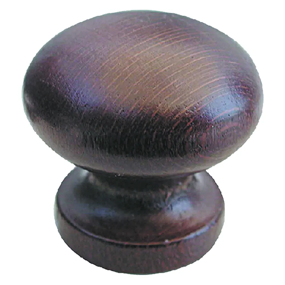 POMOLO LEGNO ART. 101 mm 40 art.101A noce chiaro POMOLO LEGNO ART. 101 mm 40 art.101A noce chiaro