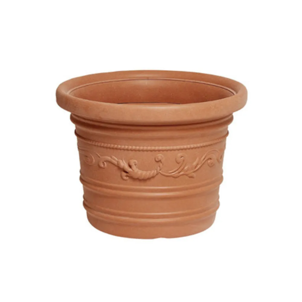 VASO IN PLASTICA FESTONATO D 80XH60 CM PRESTIGE