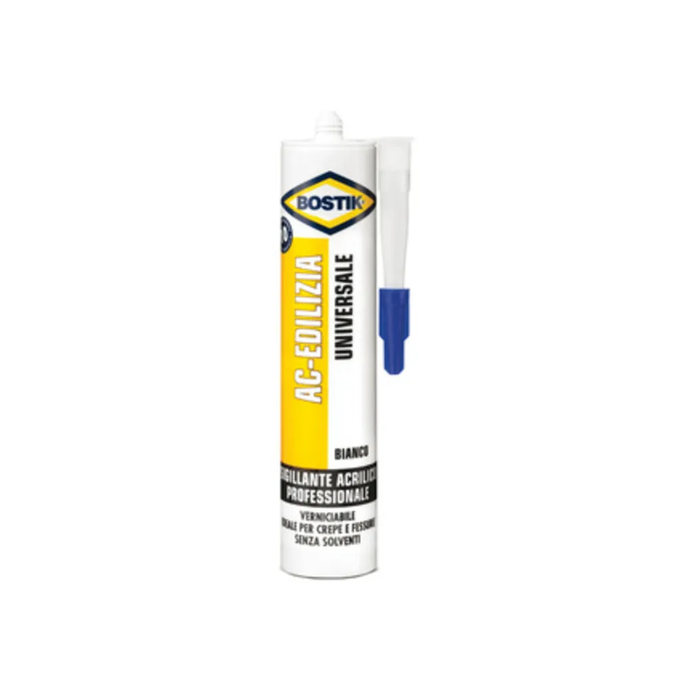 BOSTIK ACRILICO EDILIZIA 300 ML BIANCO CARTUCCIA (24 BOSTIK ACRILICO EDILIZIA 300 ML BIANCO CARTUCCIA (24