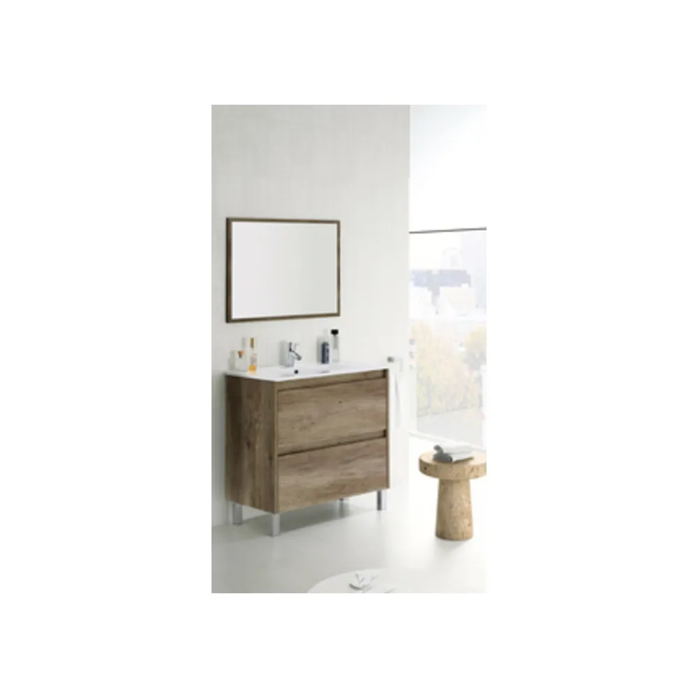 KIT MOBILE BAGNO DAKOTA 2 CASSETTI 80 ROVERE NORDIK KIT MOBILE BAGNO DAKOTA 2 CASSETTI 80 ROVERE NORDIK