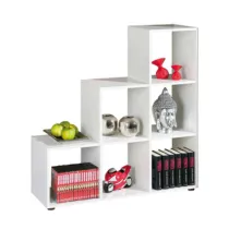 LIBRERIA SCALA 6 105X33XH109 CM BIANCO