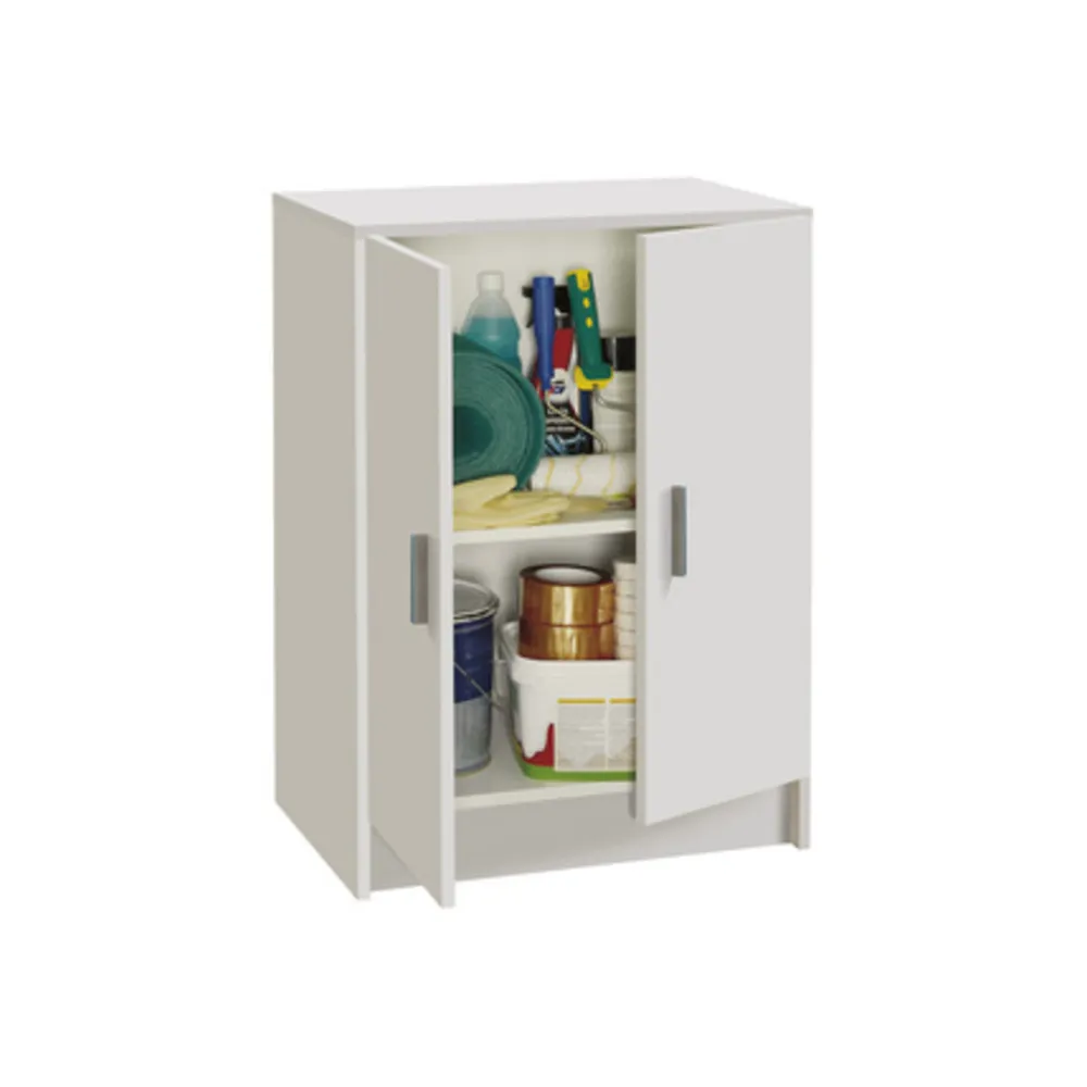 KIT MOBILE 2 ANTE MULTIUSO 59X37XH80 CM BIANCO KIT MOBILE 2 ANTE MULTIUSO 59X37XH80 CM BIANCO
