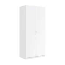 KIT ARMADIO 2 ANTE 81X52XH180 CM BIANCO