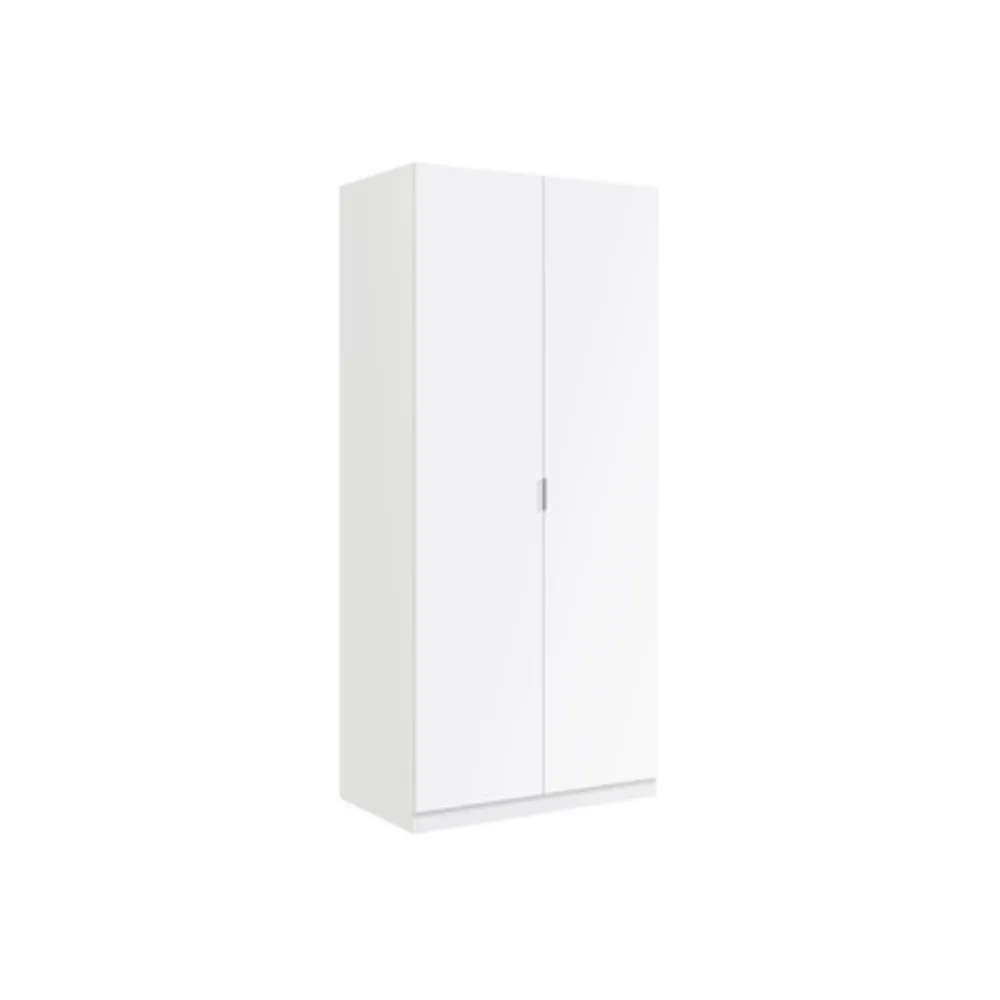 KIT ARMADIO 2 ANTE 81X52XH180 CM BIANCO KIT ARMADIO 2 ANTE 81X52XH180 CM BIANCO