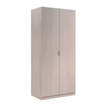 KIT ARMADIO 2 ANTE 81X52XH180 CM ROVERE CHIARO