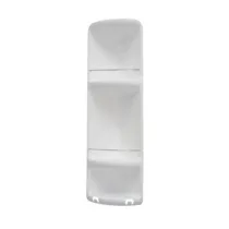 GEDY 7081 ANGOLIERA P/DOCCIA 3 RIPIANI BIANCO