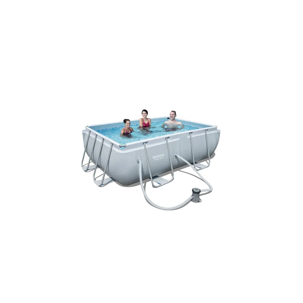 PISCINA C/TELAIO E POMPA 282X196XH84 CM 56629 PISCINA C/TELAIO E POMPA 282X196XH84 CM 56629
