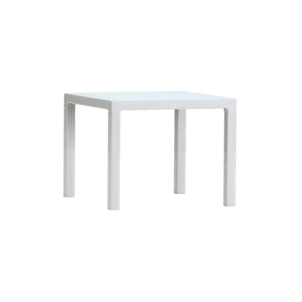 KETER TAVOLO MELODY  94X94XH74 CM BIANCO