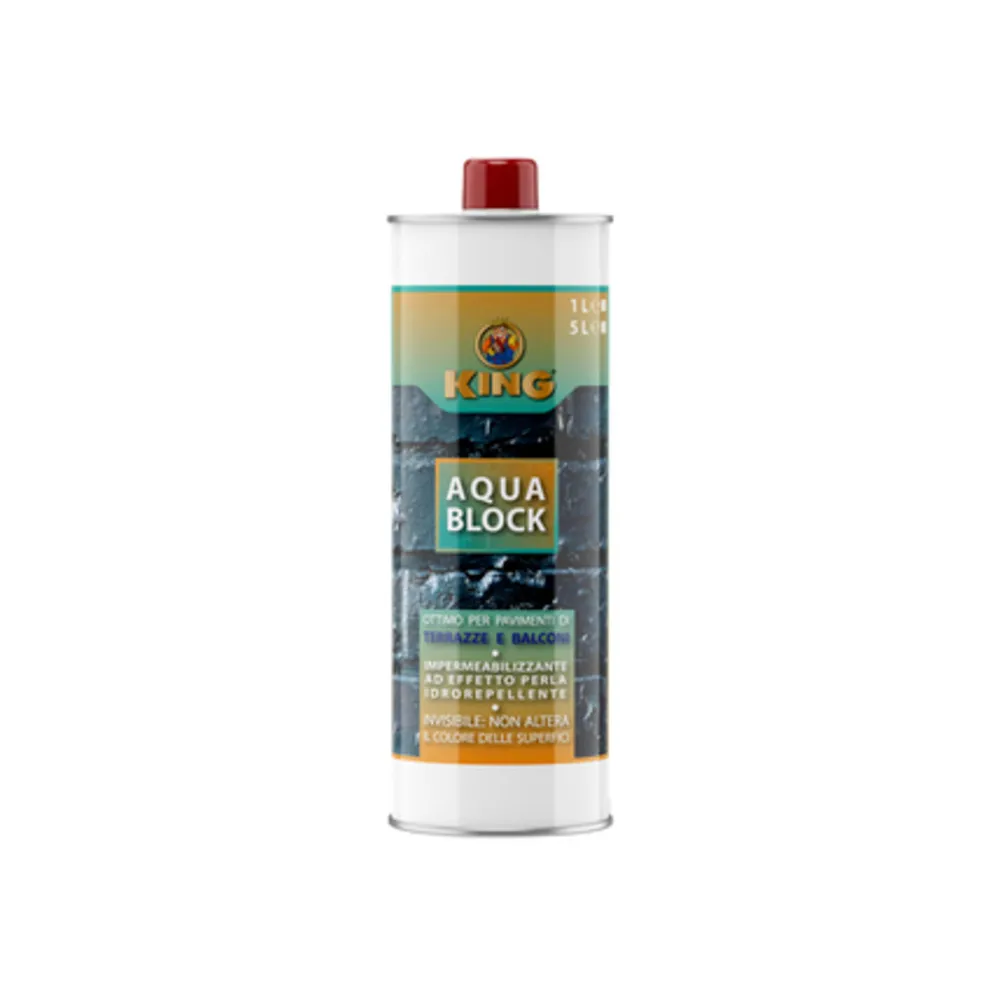 IMPERMEABILIZZANTE P/TERRAZZE AQUA BLOCK 1 L