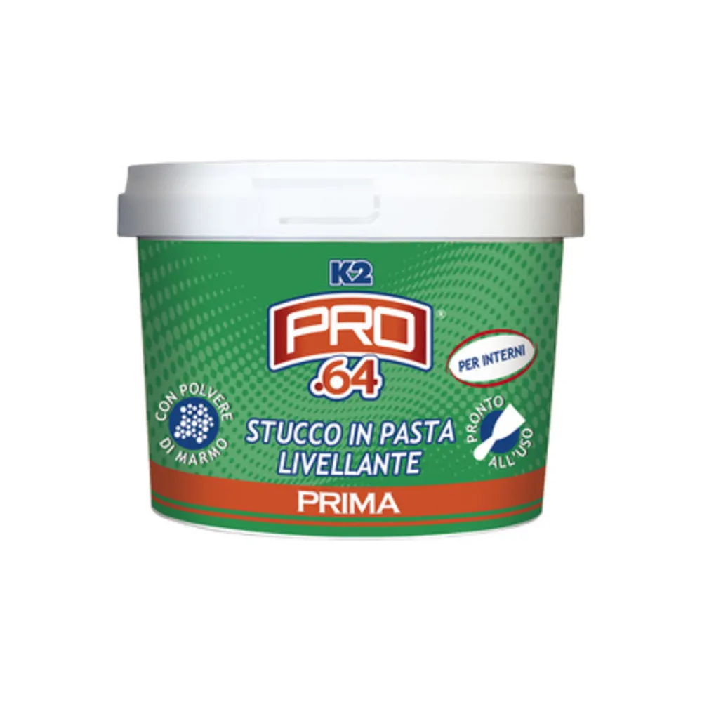 STUCCO IN PASTA LIVELLANTE PRO 64 K2 DA 1 KG (12 STUCCO IN PASTA LIVELLANTE PRO 64 K2 DA 1 KG (12