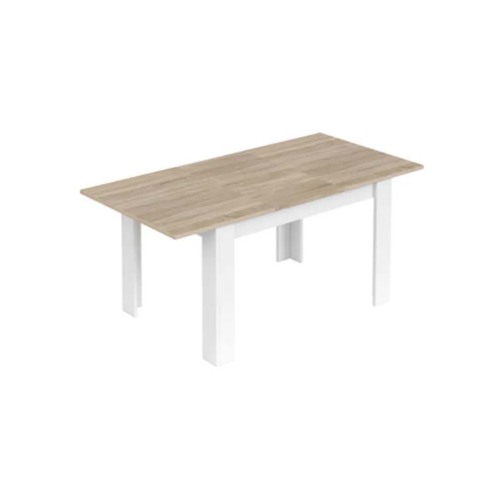 KIT TAVOLO KENDRA 140/190X90XH78CM ROVERE BIANCO KIT TAVOLO KENDRA 140/190X90XH78CM ROVERE BIANCO