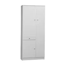 MOBILE 3 ANTE +1 CASSETTO 77X34X183 BIANCO LACC. 323TL