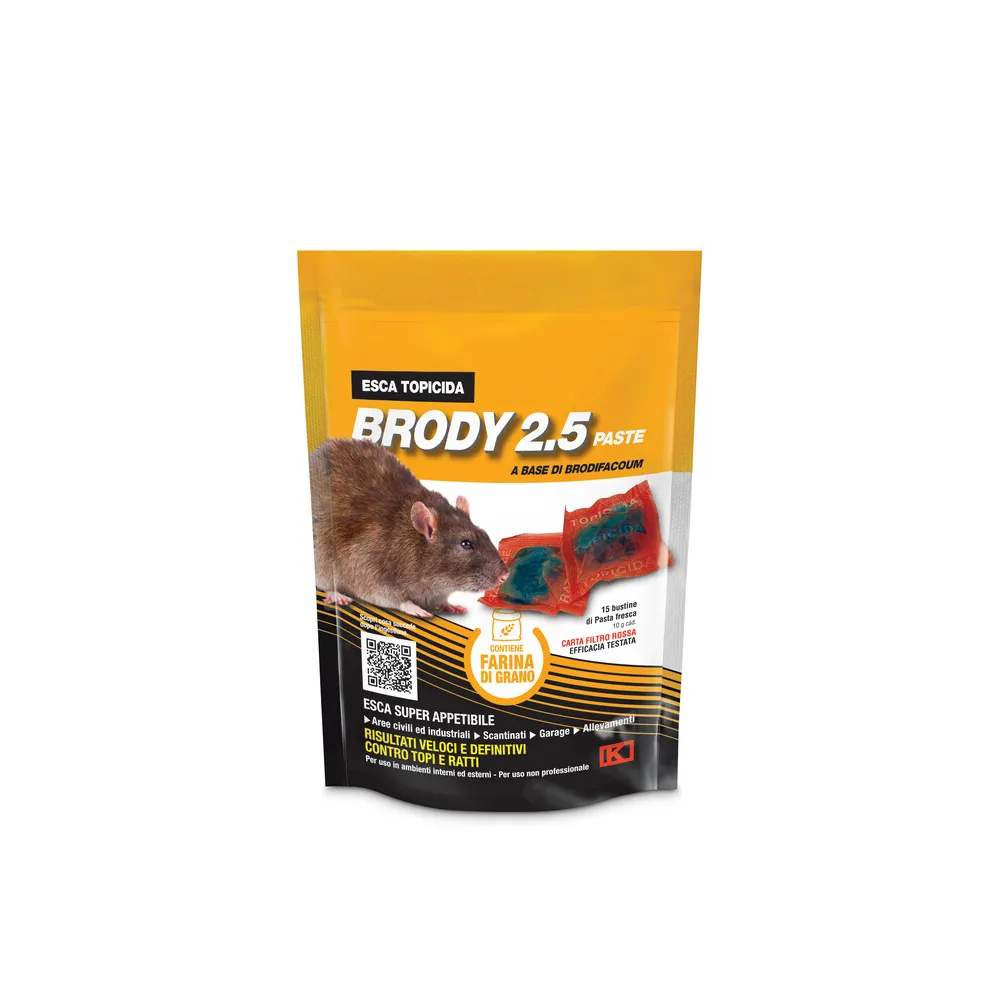 ESCA TOPICIDA FRESCA BRODY 2.5 150 G ROSSO FAR GRANO ESCA TOPICIDA FRESCA BRODY 2.5 150 G ROSSO FAR GRANO